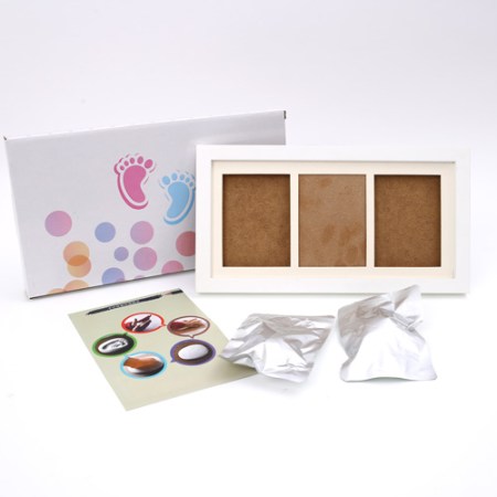 baby clay frame imprint kit